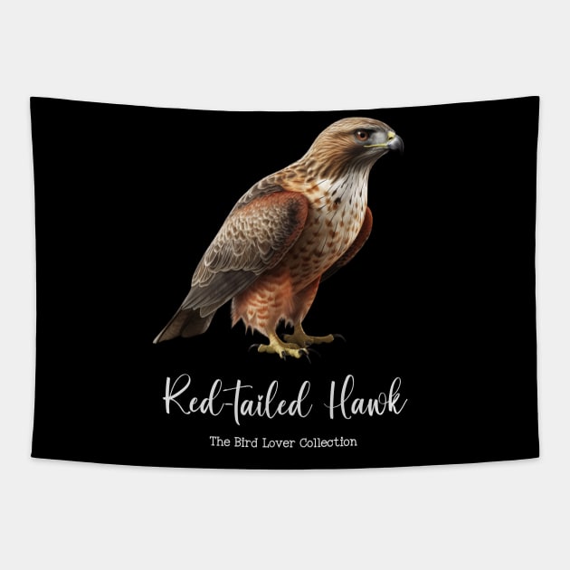 Red-tailed Hawk - The Bird Lover Collection Tapestry by goodoldvintage