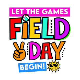 School Field Days Let the Games Begin Teacher 2024 T-Shirt