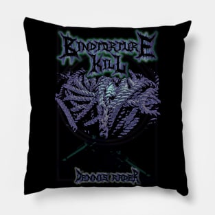 BTK death metal Pillow