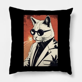 Mafia cat Pillow