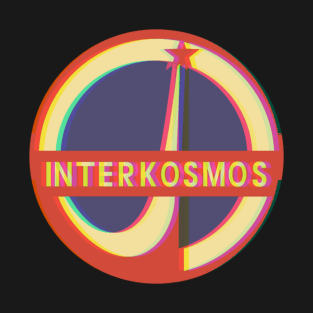 USSR Interkosmos Propaganda Glitch T-Shirt