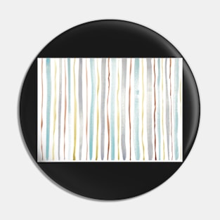 Blue, gray, Gold stripe Pin