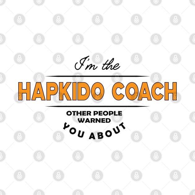 Hapkido Coach by KC Happy Shop