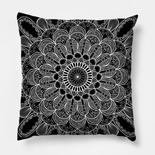 Mandala The Black Series 009 Pillow