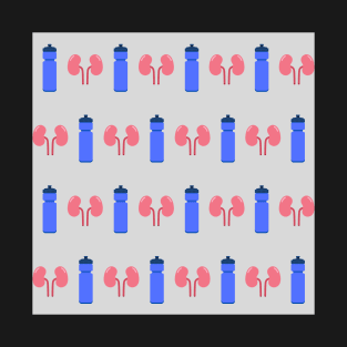 Kidneys & Blue Water Bottles T-Shirt