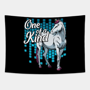 Unicorn - One Of A Kind - Magical Saying Tapestry