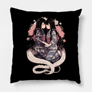 Geishas 2-02 Pillow