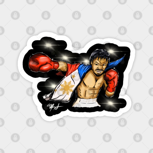 Fighting Pride of the Philippines Magnet by maersky