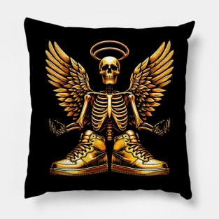 Golden Grails: A Sneakerhead's Dream Comes to Life in This Design Pillow