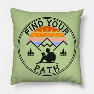 Find Your Path Pillow