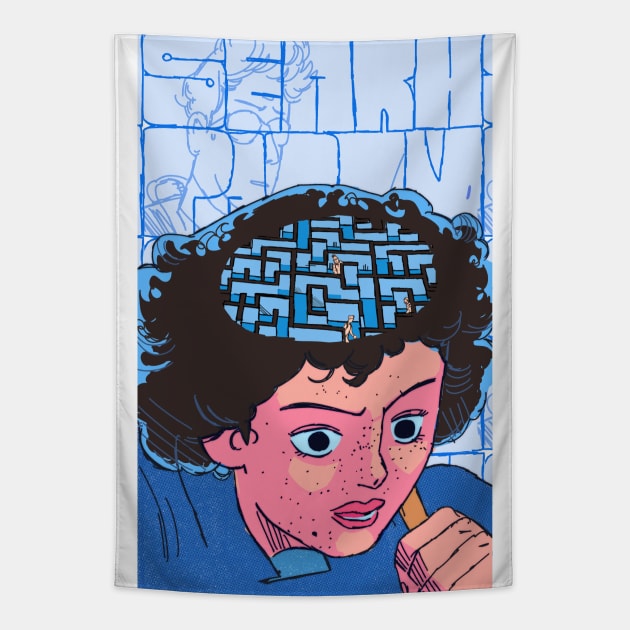 Search Party Season 1 Tapestry by raulfigtree