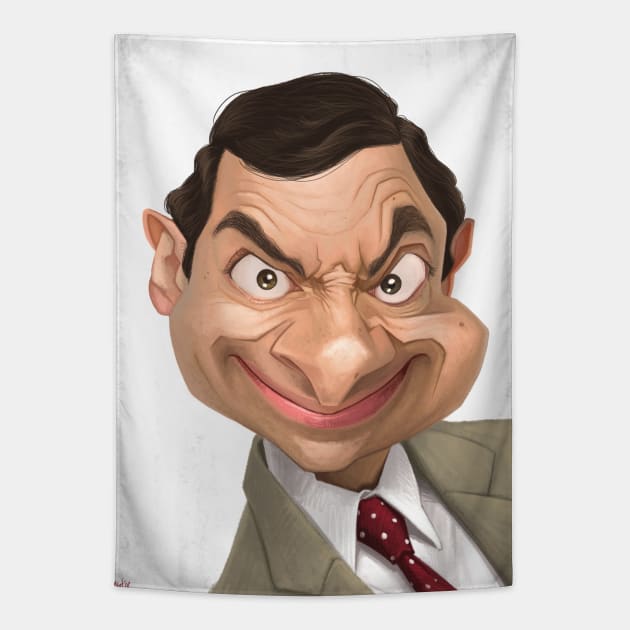 Mr. Bean Tapestry by metmangindaan