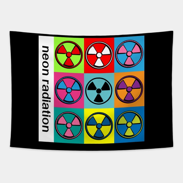 Neon Radiation Album Tapestry by neon radiation