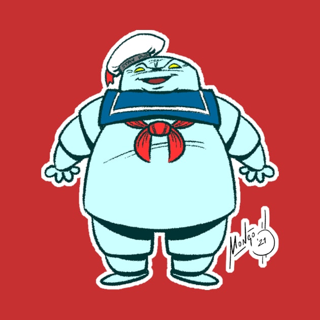 "Mr. Stay Puft Marshmallow Man" by MONGO draws