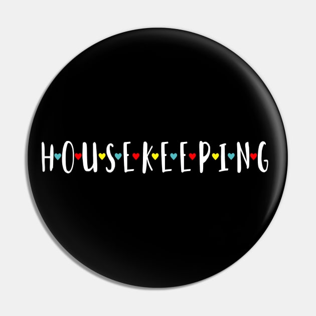 Housekeeping Pin by GR-ART