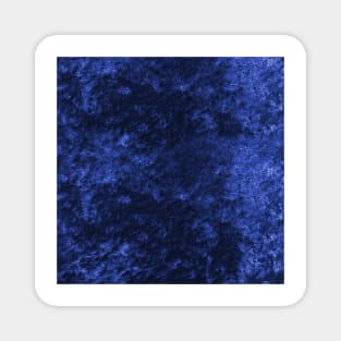 Royal blue navy velvet Magnet