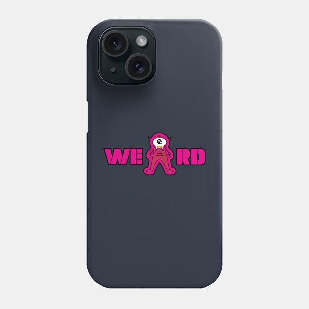 Mr. Weird Phone Case by CreatenewARTees