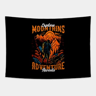 Explore Mountains Adventure Awaits  | Hiking Tapestry