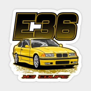 E36 M3 Coupe Magnet