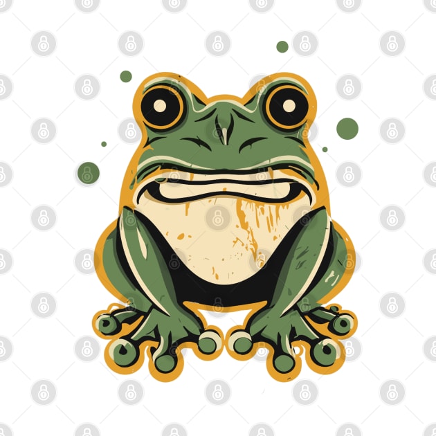 Angry Frog by la chataigne qui vole ⭐⭐⭐⭐⭐