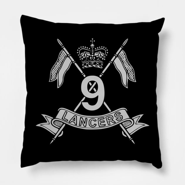 9th Queen's Royal Lancers Pillow by Firemission45