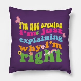 im not arguing Pillow