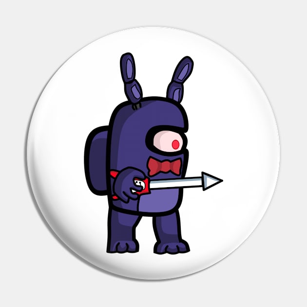 Fnaf Crewmate Bonnie (Among Us Meme!) Pin by LNO Designs