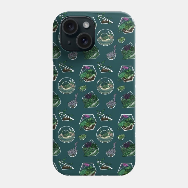 Terrariums Pattern Phone Case by mcbenik