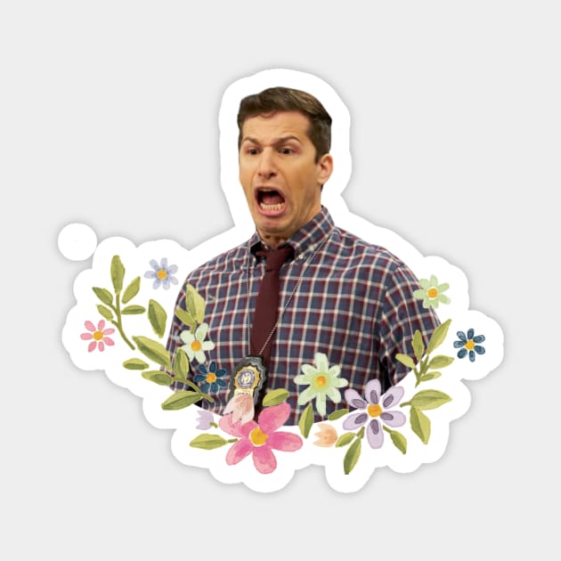 Jake Peralta Horrified Magnet by AJDP23