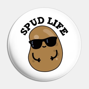 Spud Life Cute Potato Pun Pin