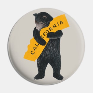 California Bear Pin