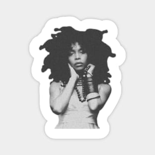 Erykah Badu Vintage Halftone Magnet