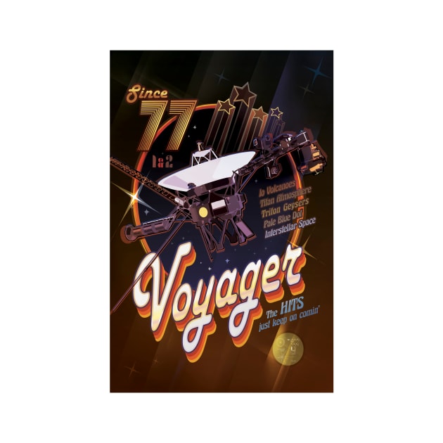 NASA Voyager Poster by RockettGraph1cs