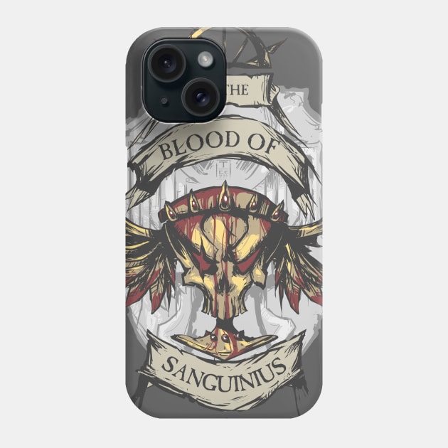 By the Blood of Sanguinius - Blood Angels Phone Case by tcezar