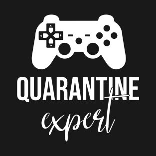 Quarantine Video Game - Play Game Expert T-Shirt