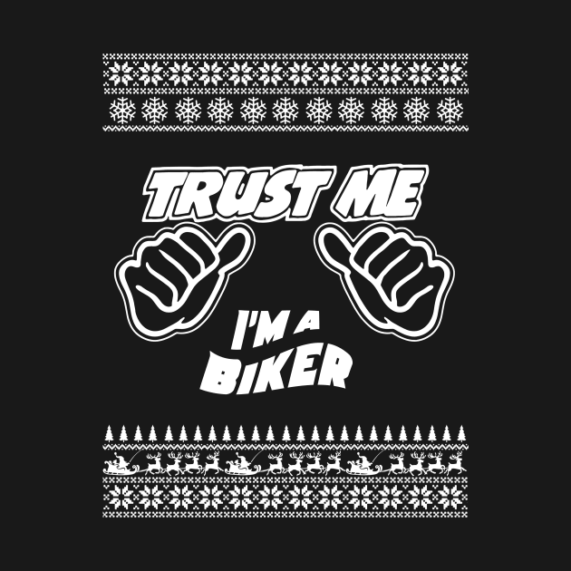 Trust Me, I’m a BIKER – Merry Christmas by irenaalison