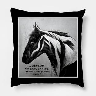 great horse Pillow