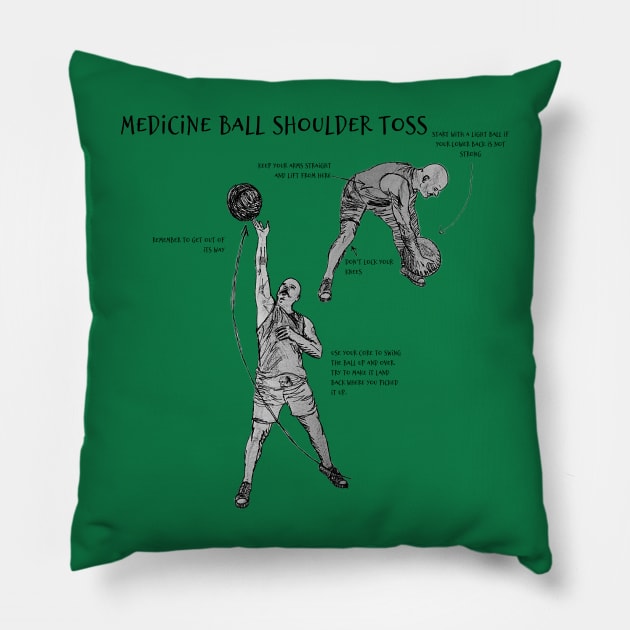 Medicine Ball Shoulder Toss Pillow by DiPEGO NOW ENTERTAiNMENT