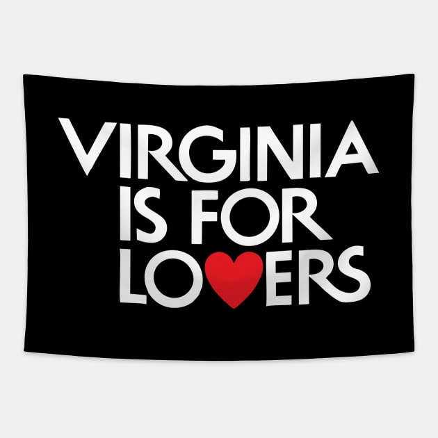 Virginia is for Lovers Tapestry by Lilian's