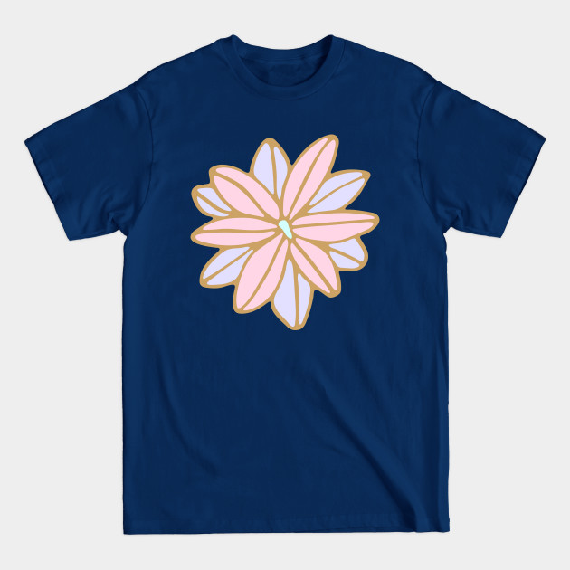 Discover Bloom Big Boho Floral in Pastels - UnBlink Studio by Jackie Tahara - Big Flower - T-Shirt