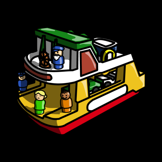 speedboat little people by Embun