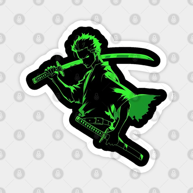 zoro Magnet by skatermoment