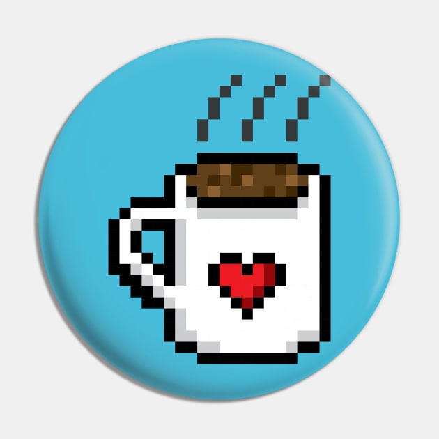 Coffee Pin by alexcutter