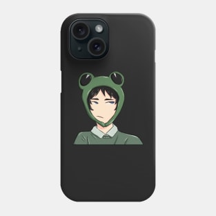 Akaashi in a frog hat Phone Case