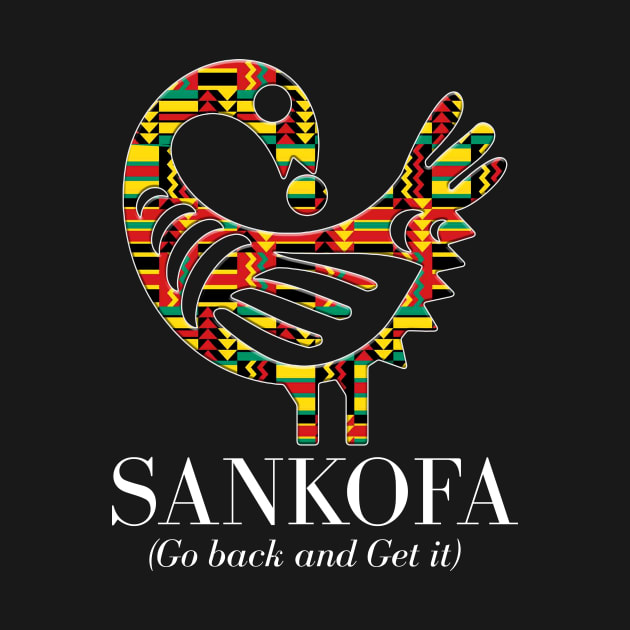 Sankofa Go Back And Get It Ghana T Shirt Teepublic 