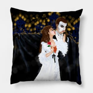 The Music of the Night Pillow