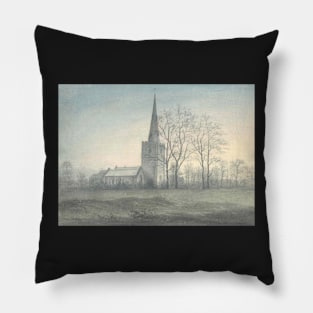 appleby magna church 1790 - John Glover Pillow