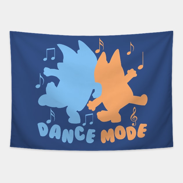 Dance Mode Tapestry by Karl Doodling