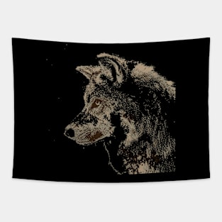 DARKMERCH WOLF Tapestry