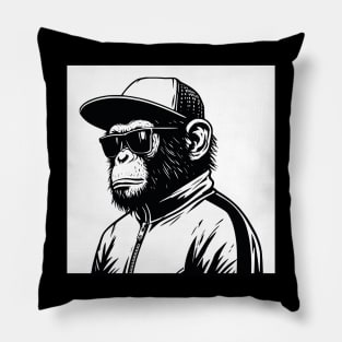 Streetwear monkey Hip Hop Pillow